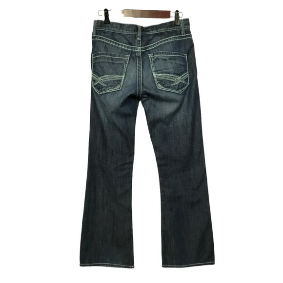 BKE Buckle Fulton Slim Fit Bootcut Low Rise Jeans - Picture 2 of 11